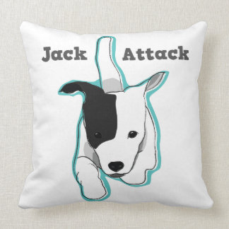 Jackpot Jack Russell Terrier Pillow Kussen