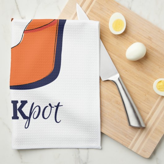 "Jackpot" Jack Russell Terrier Theedoek (Quarter Fold)