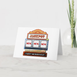 JACKPOT MOM MOM MOM Moederdag Kaart Slot M