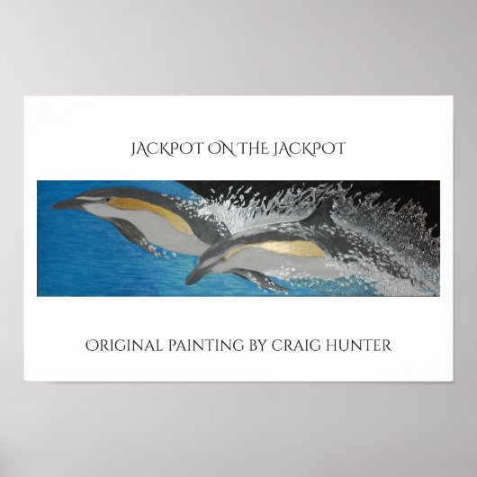 JACKPOT OP DE JACKPOT POSTER (Voorkant)