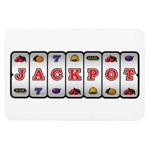 Jackpot Slot Machine Magneet (licht)