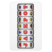 Jackpot Slot Machine Magneet (licht) (Verticaal)