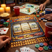 Jackpot Slotmachine Legpuzzel