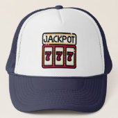 Jackpot Zeven Trucker, honkbalhoed Trucker Pet (Voorkant)