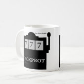 Jackprot! Gokautomaat Dr. Steve Brule Mug Koffiemok (Voorkant links)
