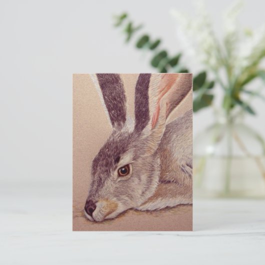 Jackrabbit Briefkaart (Staand voorkant)