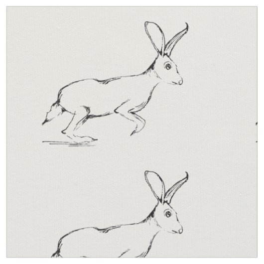 Jackrabbit Fabric Stof (Close Up)