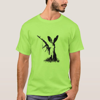 Jackrabbit met AK-74 Kalashnikov T-shirt
