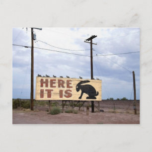 Jackrabbit Trading Post Route 66 Briefkaart