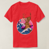 Jackrabbit Wilde  Retro Aesthetic Japan Wave T-shirt (Design voorkant)