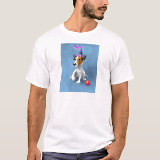 JackRussel Terrier-verjaardag T-shirt