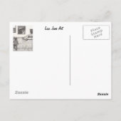 Jack's Bar, of "degene die niet wegging" Briefkaart (Achterkant)