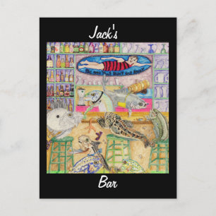 Jack's Bar, of "degene die niet wegging" Briefkaart