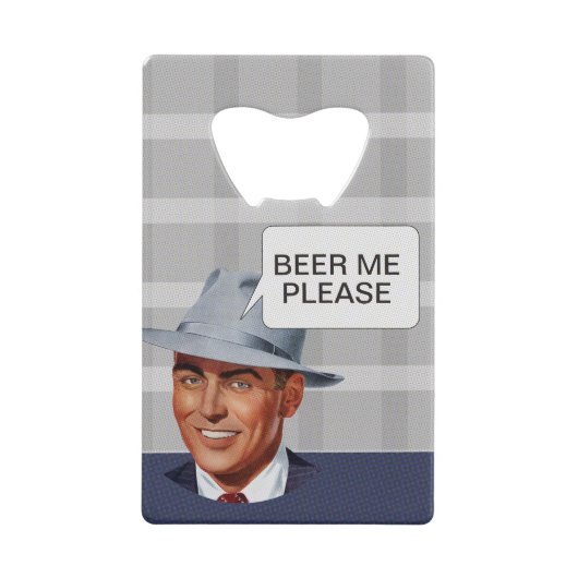 Jack's Beer Bottle Opener Creditkaart Flessenopener (Voorkant)
