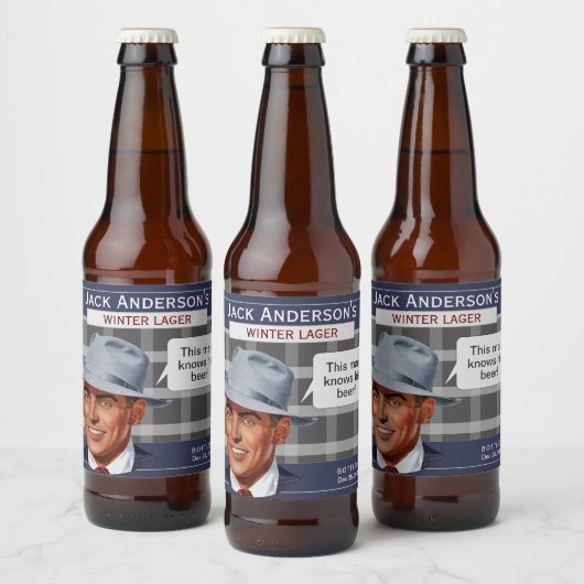 Jack's bierlabel bier etiket (Flessen)