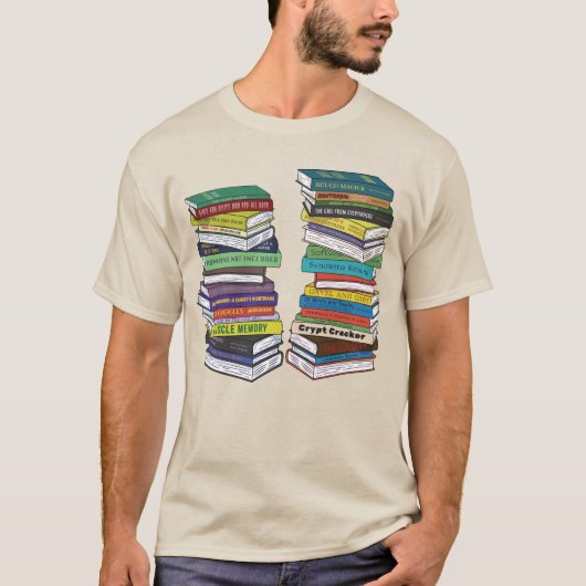 Jack's Books T-shirt (Voorkant)