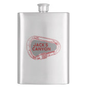 Jack's Canyon klimmer Carabiner Flacon (Voorkant)