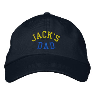 Jack's DAD geborduurd Pet