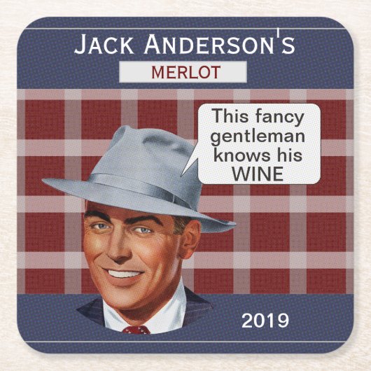 Jack's Fine Wine Onderzetter (Voorkant)