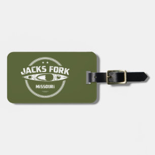 Jacks Fork Bagagelabel