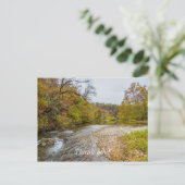 Jacks Fork Herfst Briefkaart (Staand voorkant)