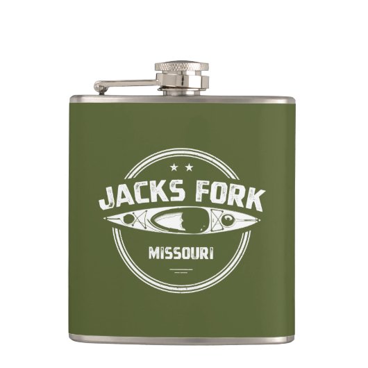 Jacks Fork Heupfles (Voorkant)
