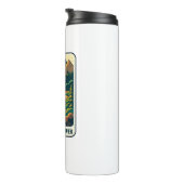 Jacks Fork River Missouri kleuren Thermosbeker (Geroteerd rechts)