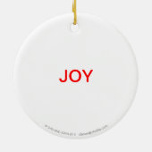 Jack's Joyful Jump Holiday Ornament (Achterkant)