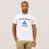 Jack's papa, of je baby's naam. t-shirt (Voorkant volledig)