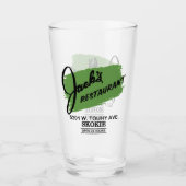 Jack's restaurant, Skokie, Illinois Glas (Voorkant)