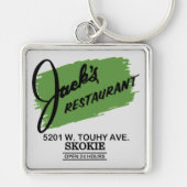Jack's restaurant, Skokie, Illinois Sleutelhanger (Voorkant)