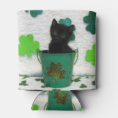 Jack's St. Patrick's Day Gold - Kat / Kitten Blikjeskoeler (Achterkant)