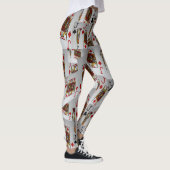 Jack's Wild: een verstrooiing van pokerkaarten Leggings (Rechts)