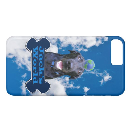 Jack's World iPhone Case (Achterkant (Horizontaal))