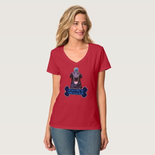 Jack's World Women's T-Shirt (Voorkant volledig)