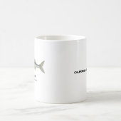 Jacksmelt - zeedieren van Californië Koffiemok (Center)