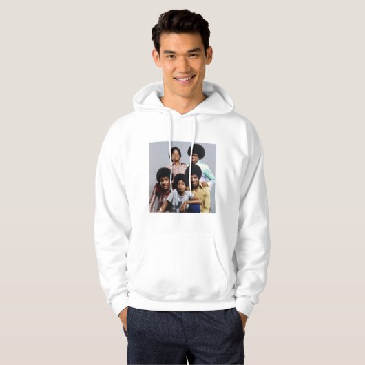 Jackson 5 Mannen Hoodie (Voorkant volledig)