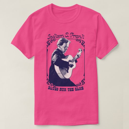 Jackson C Frank Retro Fan Art T-shirt (Design voorkant)