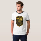 Jackson, California – Historic Crest design T-shirt (Voorkant volledig)