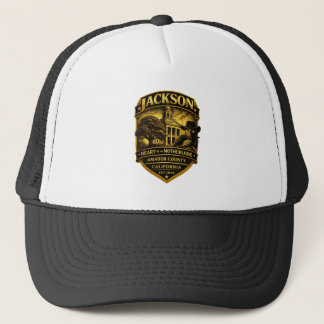 Jackson, California – Historic Crest design Trucker Pet