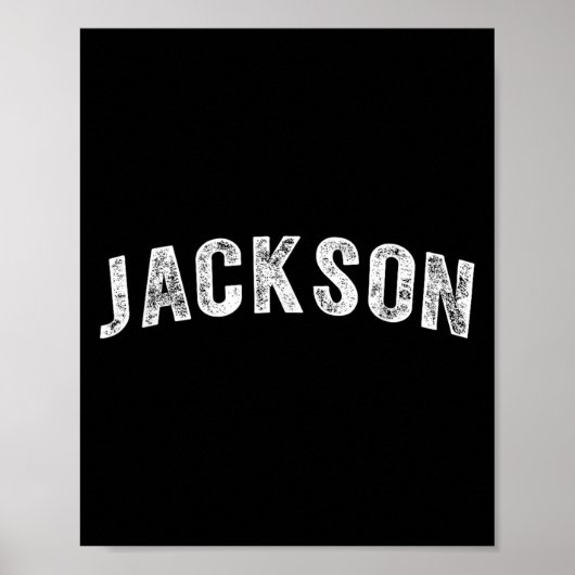 Jackson Clic Poster (Voorkant)