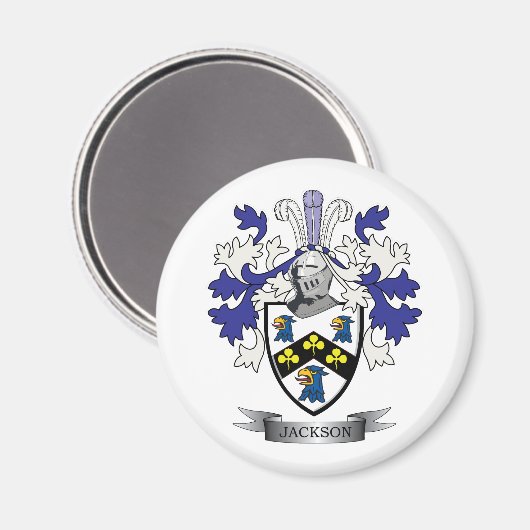 Jackson Coat of Arms Magneet (Voorkant / Achterkant)
