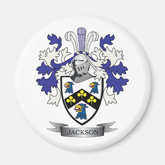 Jackson Coat of Arms Magneet (Voorkant)