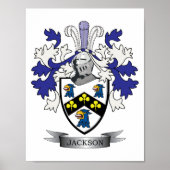 Jackson Coat of Arms Poster (Voorkant)