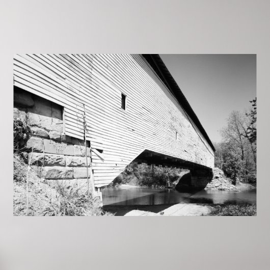 Jackson Covered Bridge Poster (Voorkant)