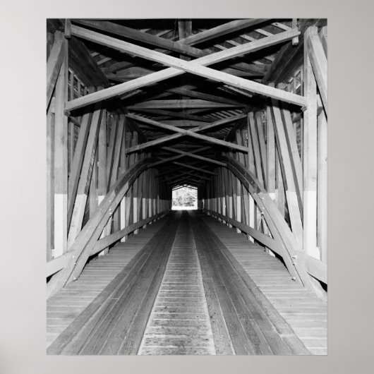 Jackson Covered Bridge Poster (Voorkant)