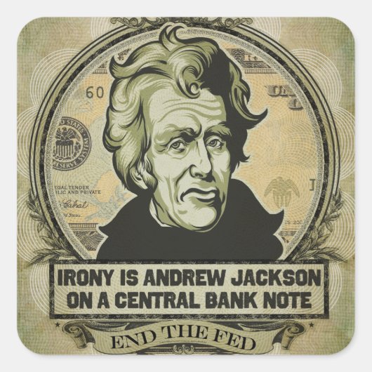 Jackson End the Fed Stickers Set (Voorkant)