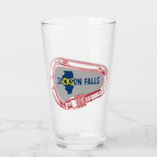 Jackson Falls Illinois Klimmen Carabiner Glas