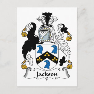 Jackson Family Crest Briefkaart