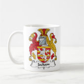 Jackson Family Crest Koffiemok (Links)
